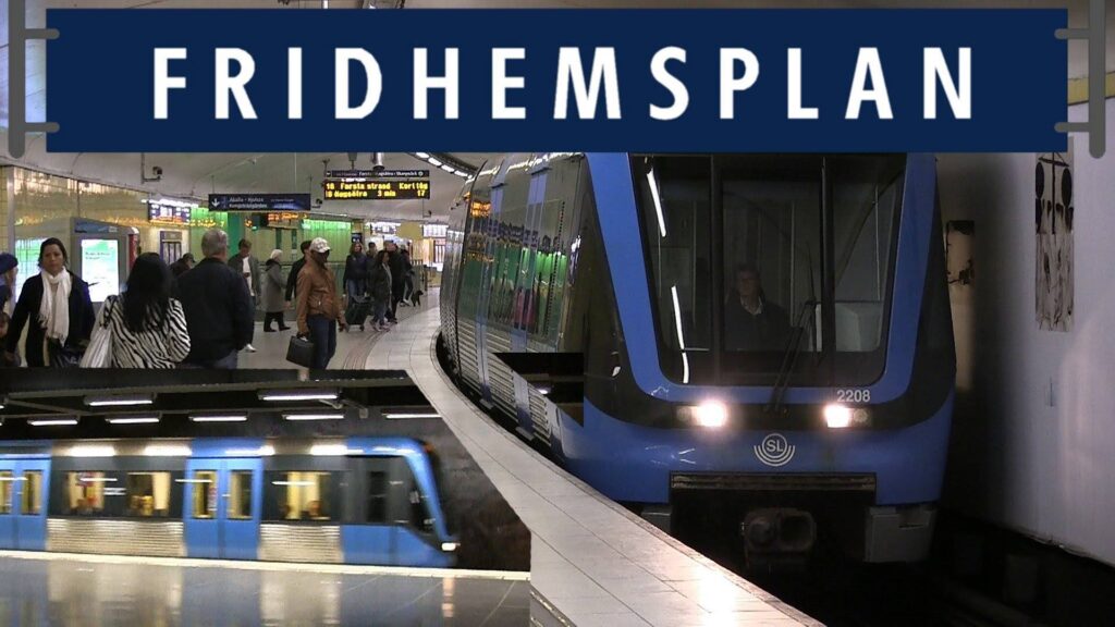 Tunnelbanan nära Distriktstandvården, din nya tandläkare vid Fridhemsplan.