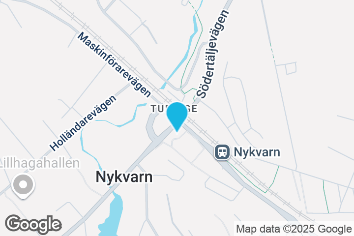 Kartan visar Nykvarn