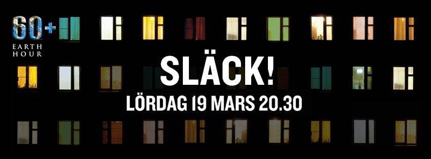 Distriktstandvården deltar i Earth Hour 2016